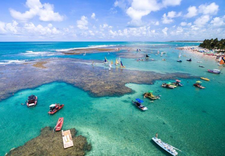 Casa De Condominio Para 6 Pessoas, Tudo A Pe, Perto Do Centro E Piscinas Naturais Порту-де-Галиньяш Экстерьер фото